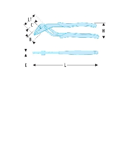 180.CPE ALICATE MULTITOMA EN VAINA 25CM   FACOM