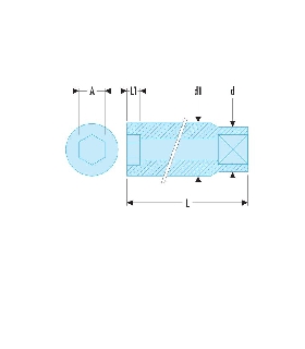J.7H VASO 3/8 - 6C - 7MM   FACOM