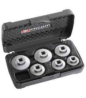 D.163-J6PB JUEGO TAPONES CAMPANAS   FACOM