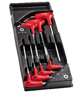 MOD.89TX MODULO 7 LLAVES TORX MACHO CON MANGO