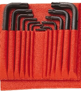 89.JL12 JUEGO 12 LLAVES MACHO TORX   FACOM