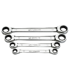 64.J4 JUEGO 4 LLAVES 12C PLANAS TRINQUETE MM   FACOM