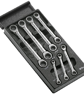 MOD.64J7 JUEGO 7 LLAVES 12P TRINQUETE MM   FACOM