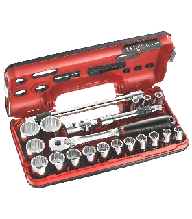 SL.DBOX501 JUEGO VASOS Y ACCESORIOS 1/2 +TRINQUETE   FACOM