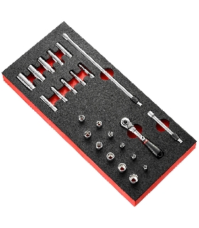 MODM.RL1U MODULO 1/4 TRINQUETE Y VASOS   FACOM