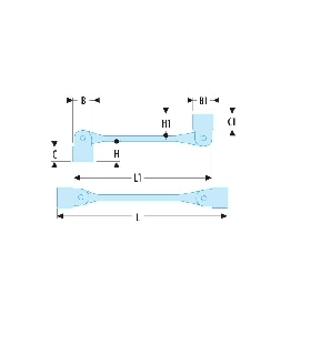 66A.6X7 LLAVE VASOS ARTICULADOS 6X7MM   FACOM