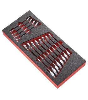 MODM.467J12 MODULO ESPUMA LLAVES MIXTAS CON TRINQUET