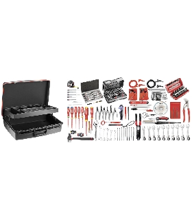 2138.EL35 COMPO ELECTRO.148 OUTILS+BV.21   FACOM