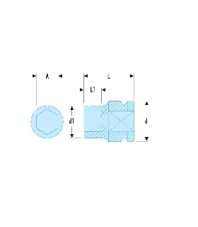 NM.21A VASO 1P IMPACTO - 6C - 21 MM