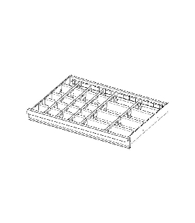 2930.C2 JUEGO 27 DIVISIONES PARA CAJON 75MM   FACOM