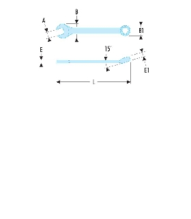 40.19LA LLAVE MIXTA LARGA 19MM