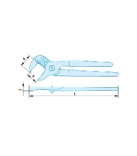 482.15SR ALICATE MULTITOMA 6P-150 ADF   FACOM