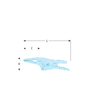 582.7 MORDAZA PRESION BOCAS LARGAS 7P   FACOM