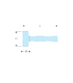 1262H.100 MAZO CON ANGULOS MATADOS   FACOM