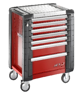 JET.7M3 CARRO JETM3 - 7 CAJONES ROJO   FACOM