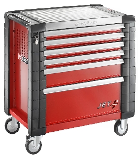 JET.6M4 CARRO JETM4 - 6 CAJONES ROJO   FACOM