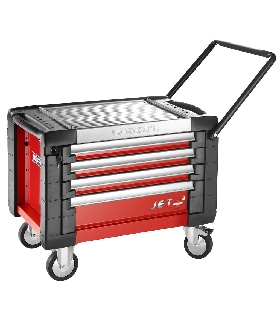 JET.CR4M3 COFRE RUEDAS 4 CAJONES - 3 MODULOS ROJO   FACOM