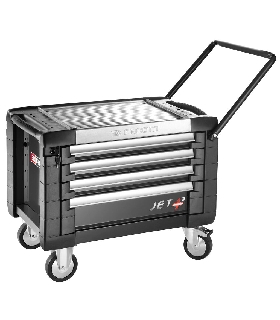 JET.CR4GM3 COFRE RUED 4 CAJONES - 3 MODULOS NEGRO   FACOM