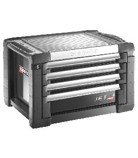 JET.C4GM3 COFRE JETM3 - 4CAJONES NEGRO   FACOM