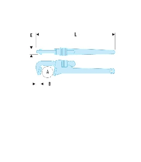 133A.14 LLAVE TUBO MODELO AMERICANO 14   FACOM