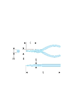402.MT ALICATE BOCAS EXTRA LARGAS   FACOM