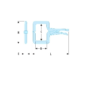 504A.100 MORDAZA DE PRESION SOLDADURA POR ARCO   FACOM