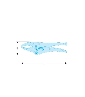 513.5 MORDAZA PRESION MONO REGLAJE 140MM  FACOM