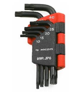 89R.JP6PB JUEGO 6 LLAVES MACHO TORX   FACOM