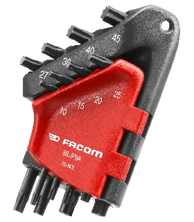 89.JP8A LLAVES MACHO ACOD./TORX® N° 10-45   FACOM