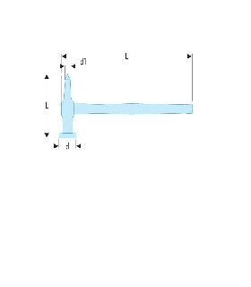 868D.40PLD1 MARTILLO DE PEÑA RECTA CABEZA REDONDA   FACOM
