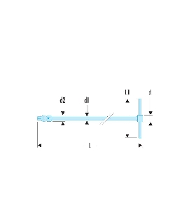 J.229A MANGO CON CARDAN EXTRA LARGO 3/8   FACOM