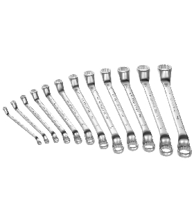 55A.JD12 JUEGO 12 LLAVES 12C CONTRAACODADAS MM   FACOM