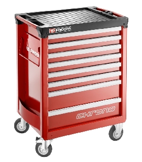 CHRONO.8M3A CARRO CHRONO DE 8 CAJONES - ROJO FACOM