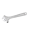 94C  LLAVE INGLESA AJUSTABLE MOL. LATERAL CROMADA 12" BAHCO