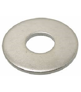 9021-M-4 ARANDELA PLANA ALA ANCHA INOX A-4 AISI-316