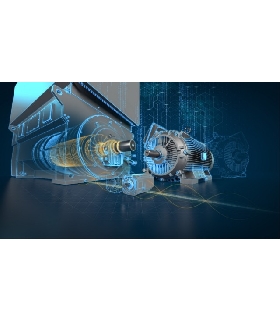 MOTOR 1LE1001-1AC42  1.75KW 6P 1000RPM 220-380V B14 SIEMENS