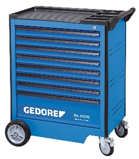 CARRO PORTA-HERRAMIENTAS CON 8 CAJONES 2003554 GEDORE