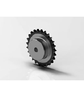 1-12 Z10  PIÑON SIMPLE 1/2 DIENT. TEMPLADO(*)