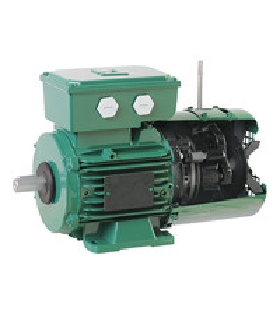 MOTOR FRENO LSMV80L 0.75KW 4P 1500RPM 230/400V B5 10 Nm +V.FORZADA +CODI.1024pts/5V LEROY SOMER
