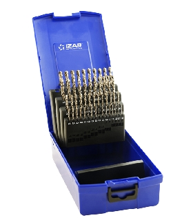 10788 JUEGO BROCAS DIN338N 50-UDS. - 1405 - 1-5,9X0,10 HSSE (1016) IZAR