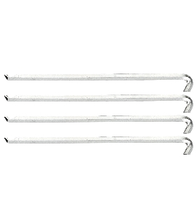 JUEGO DE 4 GANCHOS EXTRACTORES 140 MM 8011780 GEDORE