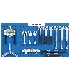 SET PARA TALLER DE AUTOMOVILES, SISTEMA MODULAR 1088718 GEDORE