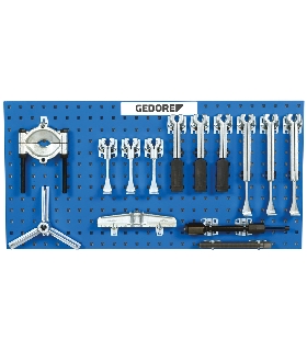 SET PARA TALLER DE AUTOMOVILES, SISTEMA MODULAR 1088718 GEDORE