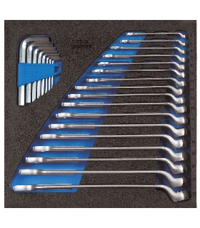 JUEGO DE LLAVES COMBINADAS EN MODULO CT 2/3 2308819 GEDORE