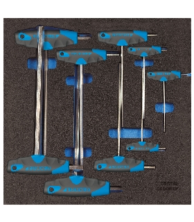 JUEGO DE LLAVES ALLEN CON MANGO 2309009 GEDORE