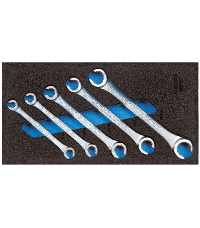 JUEGO DE LLAVES ESTRELLA DE DOBLE BOCA ABIERTAS 2309068 GEDORE