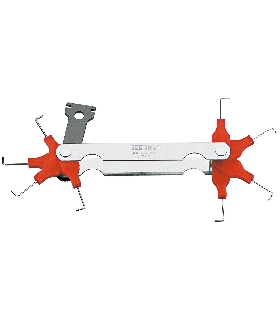 CALIBRADORES DE ALAMBRE PARA BUJIAS 0,4 - 1,0 MM 6549570 GEDORE