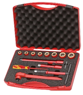 JUEGO DE HERRAMIENTAS VDE 14 PZAS EN MALETA 6602560 GEDORE