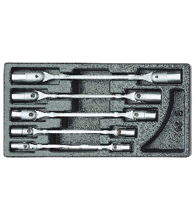 JUEGO DE LLAVES DE VASO ARTICULADAS 6605070 GEDORE