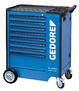 CARRO PORTA-HERRAMIENTAS CON 8 CAJONES 1640712 GEDORE